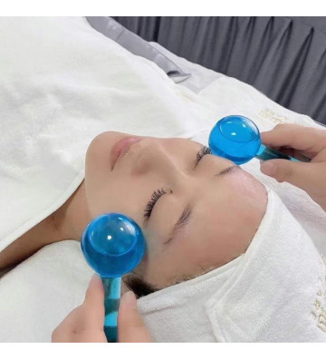 Crystal Ice Massage Gesichtsbehandlung